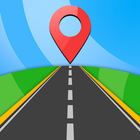 GPS Navigation: Road Map Route иконка