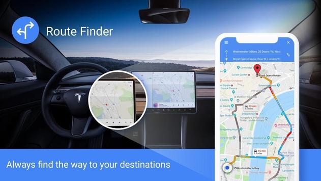 GPS导航中国 -路线 发现者， 方向， 路 地图 截图 2