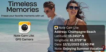 Note Cam Lite: GPS Camera