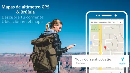 Descargar APK de Altímetro mapas Brújula & planificador de rutas