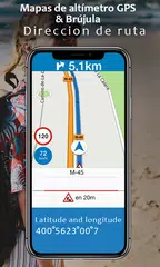 Descargar APK de Altímetro mapas Brújula & planificador de rutas