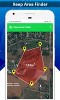 GPS Area Finder - Street View, Route Finder, MArea plakat