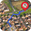 GPS Navigation Satellite Map