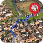 GPS Navigation Satellite Map icon