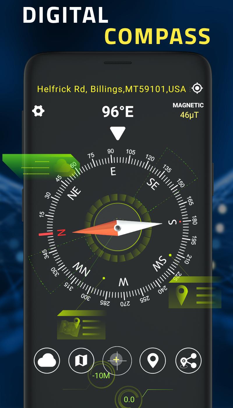 android wear compass