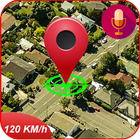GPS vivre rue vue, voix route Et hors ligne Plans icône