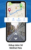 gps hidup jalan melihat, suara rute & offline peta poster