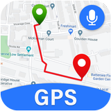 GPS خرائط و صوت بشري التنقل
