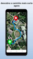 GPS mapas e voz navegação rota imagem de tela 3