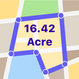 GPS Land Field Area Measure ícone
