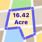 GPS Land Field Area Measure icône