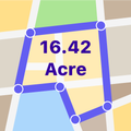 Calculadora área terrestre GPS