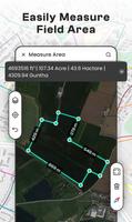 GPS Land Field Area Measure poster