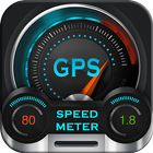 gps hud speedometer digital tracker icône