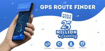 GPS、地図、航行と道順