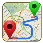 GPS, Mapy, Nawigacja i wskazówki ikona