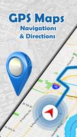 GPS, Mapas, Navegação e Direção Cartaz