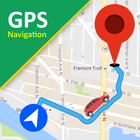 ตำแหน่งแผนที่ GPS & การนำทาง ไอคอน