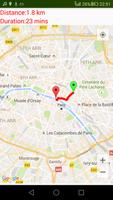 Driving Direction Route اسکرین شاٹ 3