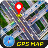 gps navigasyon, haritalar & gps talimatlar simgesi