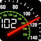 GPS Velocímetro: HUD Digi Distância Metro ícone