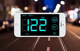 GPS Speedometer: HUD Digi Distance Meter ภาพหน้าจอ 3