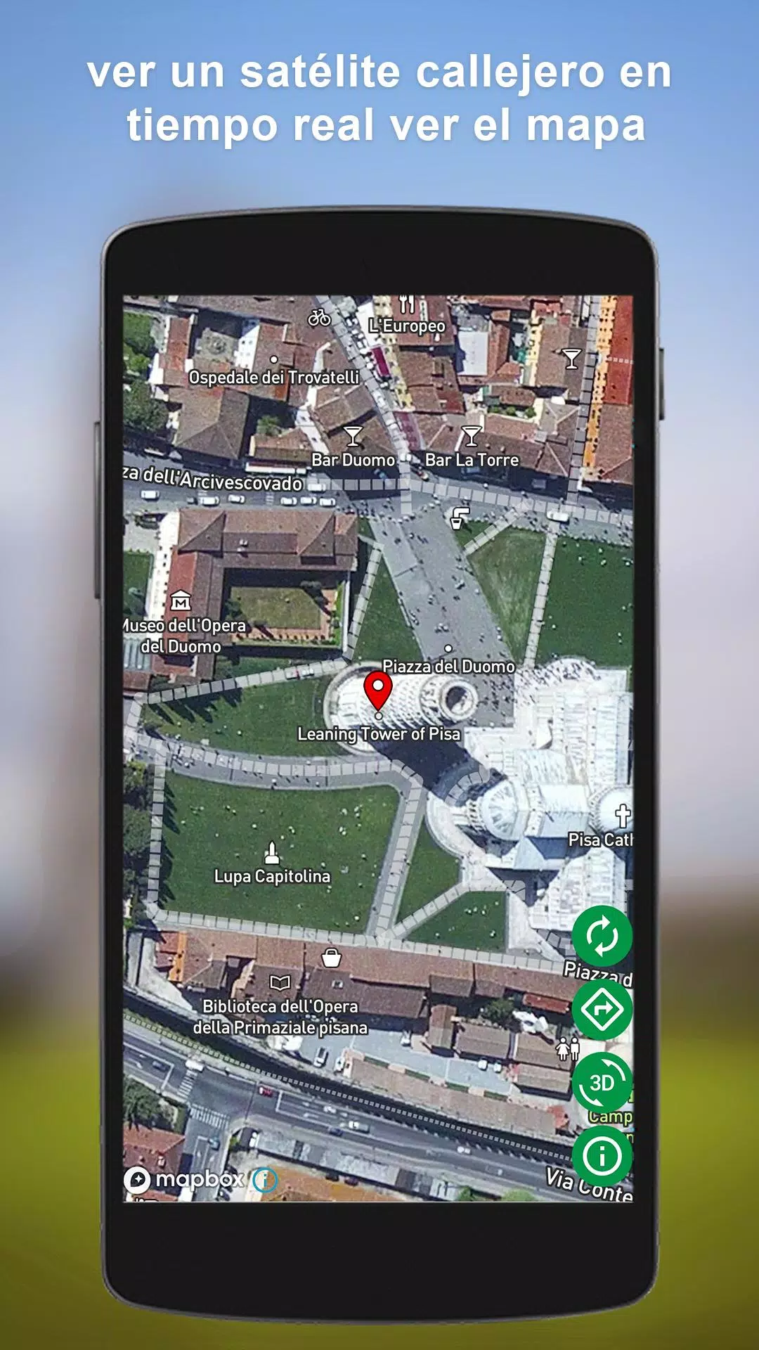 Descarga de APK de GPS mapas vivo tierra satélite para Android