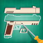 Gun Builder 3D biểu tượng