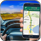 GPS-карты, навигация, направления, маршрута поиск иконка