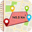 GPS Измерение площади поля калькулятор расстояния