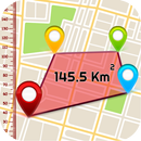 Calculateur de distance et de champ GPS APK