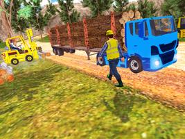 कार्गो ट्रक चालक - परिवहन ट्रक 3 डी स्क्रीनशॉट 3