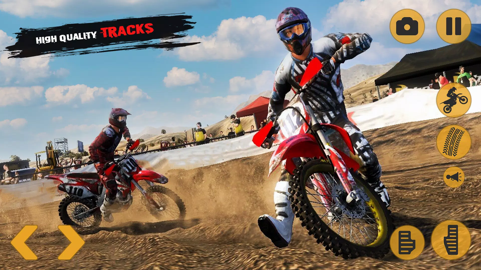 Jogo de moto de trilha Motorcycle game offroad 