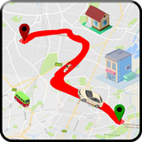 gps trafik rota haritalar: yön & gezinmek simgesi