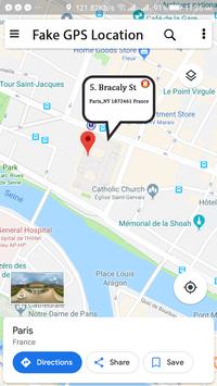 GPS Fake Location: Share your Fake Map Location screenshot 1