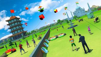 India Vs Pakistan Kite Flying स्क्रीनशॉट 3