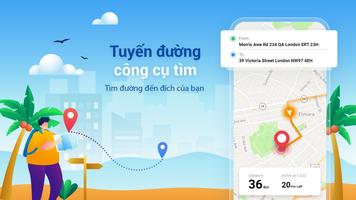 Vị trí bản đồ, Bản đồ vệ tinh bài đăng
