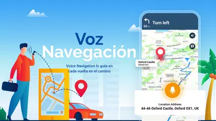 Descargar XAPK de Navegacion GPS: Vista de calle