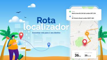 Navegação GPS: Localização GPS Cartaz