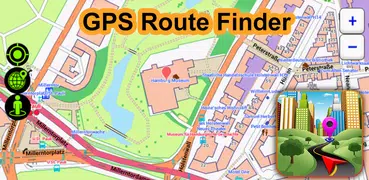 GPS Traffic Route Finder & Route Direction