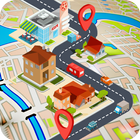 GPS Navigasyon: Bir Yer Bul simgesi