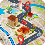 navigatie offline gratis gps-icoon