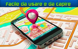 2 Schermata gps carta geografica italia gratis