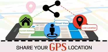 Share Location via Map, Address or Street view