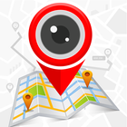 GPS Map Camera_Auto Date Time icône