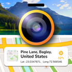 ikon Kamera Peta GPS