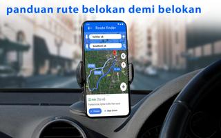 Aplikasi Navigasi Lokasi Peta GPS screenshot 1