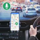 GPS Map Navigation Traffic Finder App ไอคอน