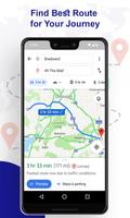 Poster GPS Map Navigation Traffic Finder App