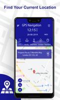 GPS Map Navigation Traffic Finder App captura de pantalla 1